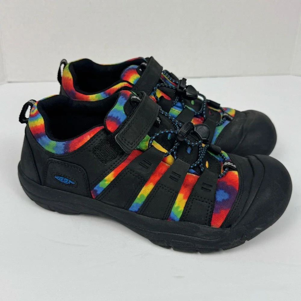 Keen Youth 6 Newport Shoe Tie Dye Hiking Outdoor Waterproof
